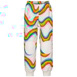 Molo Harlan Termo Byxor Rainbow Big | Vit | 92/98 cm