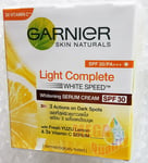 50 g. GARNIER Skin Naturals Light Whiten and Even Moisturizing Cream SPF30 PA++