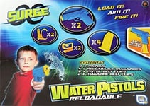 Surge Water Pistol Wars - Reloadable - 2 Pistols