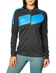 Nike Women's Academy Pro Zip Sweatshirt, Antracite/Foto Blu/Bianco, M