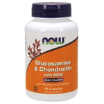 NOW Foods - Glucosamine & Chondroitin with MSM Variationer 90 caps