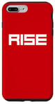 Coque pour iPhone 7 Plus/8 Plus Rise | Succès, bonheur, joie et enthousiasme | Up in the Air