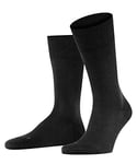 FALKE Men's Sensitive Berlin M SO Wool Cotton With Soft Tops 1 Pair Socks, Black (Black 3000) new - eco-friendly, 11.5-14