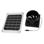 20W Solar Panel Exhaust Fan Kit Portable For Pet House High Power Output