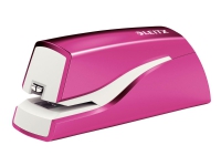 Leitz WOW NeXXt - Elektrisk häftapparat - 10 ark / 1 mm - No.10 - rosa metallic