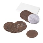 xTool Leatherette Patch Round Brown - 10pcs