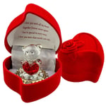 Red Rose Love Present for Husband Wife GF BF Girlfriend Boyfriend Valentine Day