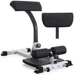 Banc de Musculation réglables Chaise romaine de remise en forme de sport Abs, entraînement abdominal d'hyperextension et chaise romaine d'exercice de dos pour l'équipement de fitness de fitness à do