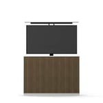 Englesson Line Burned Walnut skänk med tv-lift whitewash/burned walnut B135 cm