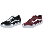 Vans Men's Mn Ward Sneaker, Canvas Port Royale 8j7, 9 UK Suede C24