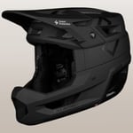 Sweet Protection Strayer 2Vi Mips fullfacehjälm mattsvart - Hjälmstorlek 53-56 cm