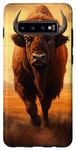 Coque pour Galaxy S10+ Bison, buffle, animal sauvage