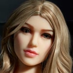 Allure Lilia Head - Sex Doll Head - M16 Compatible - Tan - Love Doll
