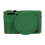 Silikonfodral för Canon PowerShot G7X Mark III Grön