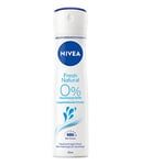 NIVEA Fresh Natural Déodorant en spray (150 ml), déodorant sans aluminium (ACH) avec protection de 48 heures et soin doux, déodorant avec formule Infinifresh unique pour une fraîcheur longue durée