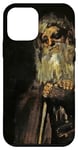 iPhone 12 mini An Old Man and a Monk by Francisco Goya Case