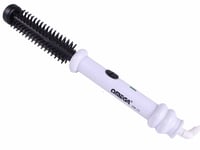 Omega 13mm Slimline Heated Hair Styling Hot Brush 240V Iin White - 20414 