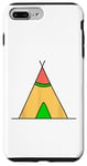Coque pour iPhone 7 Plus/8 Plus Teepee Tent Camp Camping Cadeau Mignon Amérindien