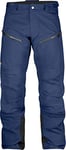 Fjallraven 87404-570 Bergtagen Lite Eco-Shell TRS M Pants Men's Mountain Blue Size 46