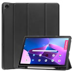 Lenovo Tab M10 Plus (3rd Gen) Pen Holder Case Black