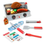 Rotisserie and Grill Barbecue Set 24 Piece Food Set Melissa & Doug