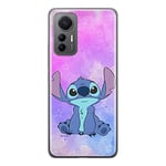 ERT GROUP mobile phone case for Xiaomi MI 12 LITE original and officially Licensed Disney pattern Stich 006 optimally adapted to the shape of the mobile phone, case made of TPU