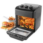 Salter XL Air Fryer Oven 12L 3 Cooking Racks & 3 Dial Control 60 Min Timer