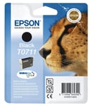 Genuine Epson T0711 Black Ink Cartridge TO711 Stylus SX600FW SX215 SX515W SX115