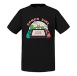T-Shirt Enfant Gamer Girl Jeux Video Console Retro Gaming