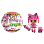 L.O.L. Surprise Tots Dukke m/ 7 overraskelser - Loves Crayola