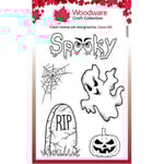 Woodware Clear Stamps - Halloween Spooky Goings On