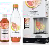 Sodastream  Crafted Kit Grejpfrut & Kwiat Svartgo Bzu 330 Ml I Butelka Fuse 1L