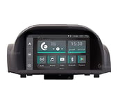 Radio de Voiture sur Mesure pour Ford Fiesta 2013-16 Android GPS Bluetooth WiFi USB Dab+ Touchscreen 7" 4core Carplay AndroidAuto