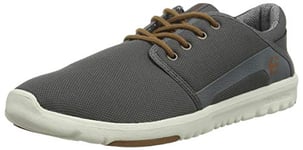 etnies Men's Scout Sneaker, Grey/Gold/White, 4 UK