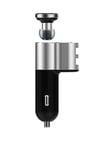 Q10 2-in-1 Vehicle-mounted Bluetooth Headset + Car Charger Dual USB Earphone