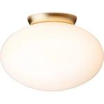 Rizzatto 301 Plafond, Messing / Opal, Messing