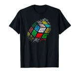 Rubik Fingerprint Cube Kids Men Women T-Shirt