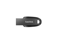 SanDisk Ultra Curve, 128 GB, USB Type-A, 3.2 Gen 1 (3.1 Gen 1), 100 MB/s, Andra, Svart