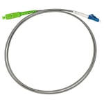 Axing Oaks 1-43 Câble adaptateur fibre optique SMF LC/UPC vers SC/APC mâle 1 m