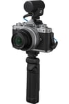 Kit pour vlogging Z FC + Z DX 16-50mm f/3.5-6.3 Vintage Silver + micro Sennheiser MKE 200 + Smallrig tripod grip + télécommande Nikon ML-L7