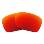 Hawkry Polarized Replacement Lenses for-Oakley Holbrook Orange Red Mirror