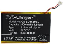Batteri 1506 för Logitech, 3.7V, 500 mAh