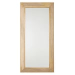Grand miroir rectangulaire en bois de manguier 80x165