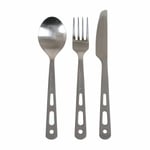 Lifeventure - Cookwear Titanium Cutlery Set - Knife, Fork, Spoon