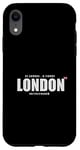 iPhone XR London - England UK - British Travel Souvenir with Flag Case