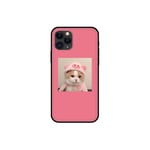 Black tpu case for iphone 5 5s se 6 6s 7 8 plus x 10 cover for iphone XR XS 11 pro MAX case funy cute lovely cat kitty meow pet-40807-for iphone 11