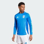 adidas Italy 24 Long Sleeve Home Authentic Jersey Men