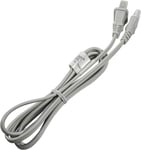 6ft White AC Power Cord Mains Cable compatible with Bose COMPANION 3, 5 Speaker