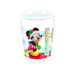 Disney Mickey Mouse Christmas 200ml Party Cup (Pack of 8) SG28639