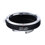 K&F Concept Adapter for Leica M til Canon EF Bruk objektiv på kamera